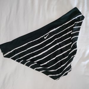 Nike | Striped Black & White Bikini Bottom Size 16